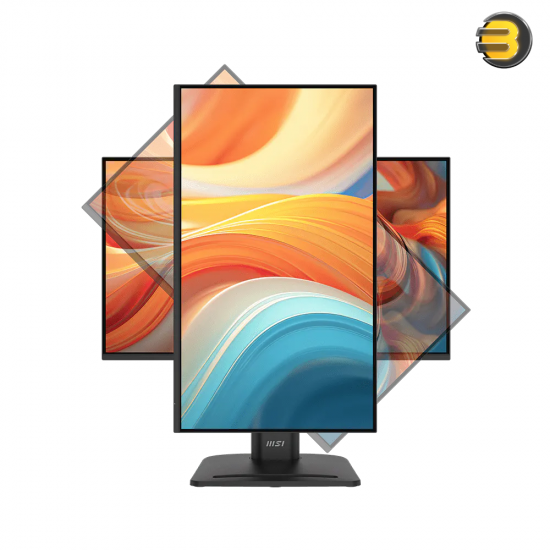 MSI PRO MP245PG E14 23.8 inch FHD IPS monitor with 144Hz refresh rate and ergonomic stand