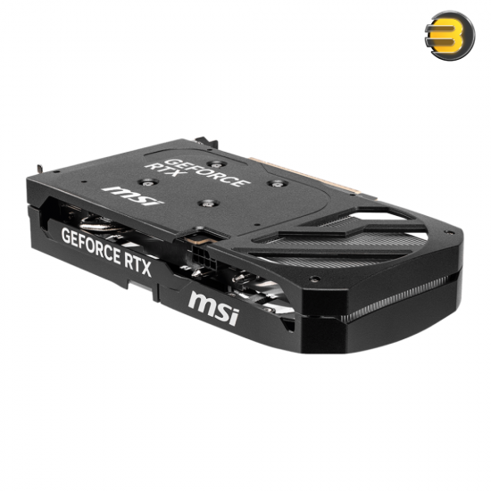MSI GeForce RTX 5060 Ti 8G SHADOW 2X OC PLUS 8GB GDDR7 — 4608 CUDA Cores, 2.6 GHz Boost Clock, PCIe 5.0, 128-bit Memory Interface, 28 Gbps Memory Speed, HDMI 2.1b, 3x DisplayPort 2.1b, Dual Axial-tech Fans, Enhanced Cooling, Overclocked Edition
