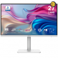 MSI Modern MD272UPHW 27″ 4K UHD (3840×2160) IPS Monitor – USB-C 98W PD, HDR400, Adaptive-Sync, Wide-Color for Business & Creators