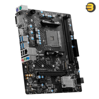 MSI B450M-A PRO MAX II Motherboard — mATX, Supports AMD 5000/4000