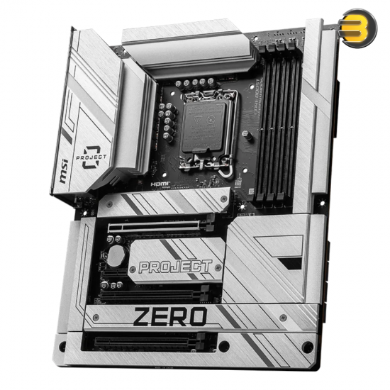 MSI Z790 PROJECT ZERO ATX motherboard with back-connect design, DDR5 support, Wi-Fi 7 and PCIe 5.0