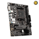 MSI B550M-A PRO Micro-ATX Motherboard AMD Socket AM4 AMD B550 Chipset — Supports Ryzen 5000/4000/3000 Series CPUs (excluding Ryzen 5 3400G & 3 3200G), 2x DDR4 Slots up to 64GB 4600 MHz (OC), PCIe 4.0 x16, 1x M.2 PCIe 4.0 Slot, 4x SATA 6Gb/s, Realtek A