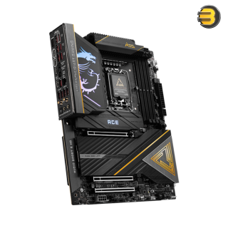 MSI MEG Z890 ACE Motherboard – LGA 1851, DDR5 up to 9200+ MT/s (OC), 24+2+1+1 Power Design, Frozr Guard Cooling, Dual Thunderbolt™ 4, Wi-Fi 7, PCIe 5.0, Audio Boost 5 HD, and EZ DIY Features for Unmatched Performance MSI MEG Z890 ACE Motherboard – LGA 1851, DDR5 up to 9200+ MT/s (OC), 24+2+1+1 Power Design, Frozr Guard Cooling, Dual Thunderbolt™ 4, Wi-Fi 7, PCIe 5.0, Audio Boost 5 HD, and EZ DIY Features for Unmatched Performance