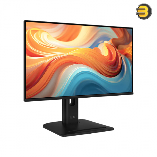 MSI PRO MP245PG E14 23.8 inch FHD IPS monitor with 144Hz refresh rate and ergonomic stand