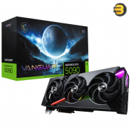 MSI GeForce RTX™ 5090 32G VANGUARD SOC Graphics Card — Powered by NVIDIA Blackwell Architecture and DLSS 4, 32GB GDDR7 Memory, Core Clock 2527 MHz, Boost Clock 2512 MHz, HYPER FROZR Thermal Design, STORMFORCE Fan, Dual BIOS, PCIe 5.0, 4-Year Warranty