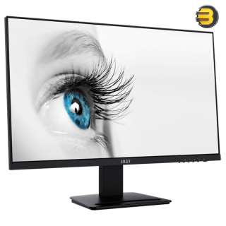 MSI Pro MP273A 27 Inch —1920 x 1080 (FHD), IPS, 100Hz, TUV Certified Eyesight Protection, 1ms, Displayport, HDMI, Tilt, Black