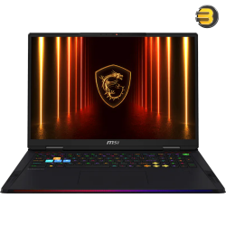 MSI Raider 18 HX AI A2XWJG – Intel Core Ultra 9 285HX, RTX 5090 24GB, 64GB DDR5 Memory, 2TB PCIe Gen5 SSD