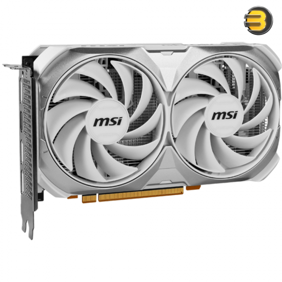 MSI GeForce RTX™ 4060 VENTUS 2X BLACK 8G OC – 8GB GDDR6, Boost Clock 2505 MHz, DLSS 3, Ray Tracing, Dual Fan Thermal Design, TORX Fan 4.0, Zero Frozr, and Reinforced Backplate for Efficient Gaming Performance MSI GeForce RTX™ 4060 VENTUS 2X BLACK 8G OC – 8GB GDDR6, Boost Clock 2505 MHz, DLSS 3, Ray Tracing, Dual Fan Thermal Design, TORX Fan 4.0, Zero Frozr, and Reinforced Backplate for Efficient Gaming Performance