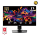 MSI MAG 271QPX QD-OLED E2 26.5 WQHD 2560x1440 Gaming Monitor — QD-OLED Panel, 240Hz Refresh Rate, 0.03ms GtG Response, True Black HDR 400, 10-bit Color, 178° Viewing Angles, 2x HDMI 2.1, DisplayPort 1.4a, USB-C with 15W PD, Tilt & Height Adjustable