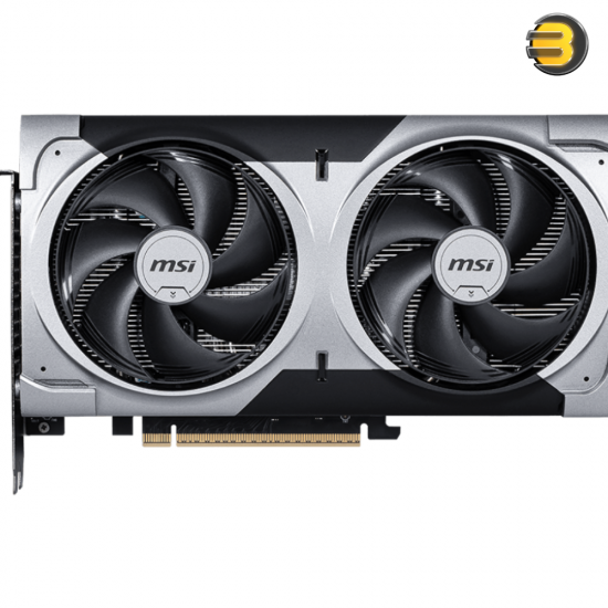 MSI GeForce RTX 5060 Ti 16G VENTUS 2X OC PLUS 16GB GDDR7 — 4608 CUDA Cores, 2617 MHz Extreme Performance Clock, 2602 MHz Boost Clock, PCIe 5.0, 128-bit Memory Bus, 28 Gbps Memory Speed, HDMI 2.1b, 3x DisplayPort 2.1b, Dual Axial-tech Fans, Overclocked Edi