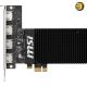 MSI GT 710 2GD3H 4HDMI Graphics Card – NVIDIA GeForce GT 710, 2GB DDR3, 4x HDMI 1.4a, Silent Heatsink, 10-Year Solid Capacitors