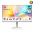 MSI Modern MD272QXPW 27 Inch 2K WQHD Office Monitor — 2560 x 1440 IPS Panel, 100 Hz, Eye-Friendly Screen, DisplayHDR 400, Speakers, 4-Way Adjustable Stand, KVM-DP 1.2a, HDMI 2.0b, USB Type-C, White