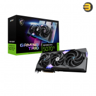 MSI GeForce RTX 5070 Ti 16G GAMING TRIO OC PLUS – NVIDIA Blackwell Architecture, DLSS 4, TRI FROZR 4 Thermal Design, Nickel-Plated Copper Baseplate, Dual BIOS, and Metal Backplate for Unmatched Cooling and Performance