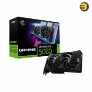 MSI GeForce RTX 5060 8G GAMING OC Graphics Card – 8GB GDDR7, Blackwell Architecture, TWIN FROZR 10 Cooling, PCIe 5.0 x8