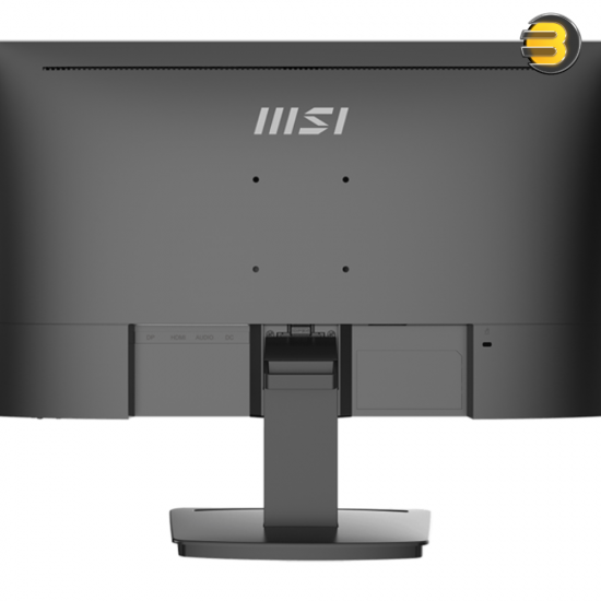 MSI PRO MP243X 23.8 Inch Monitor, Full HD (1920 x 1080), 100Hz, IPS, 1ms, HDMI, DisplayPort, Built-in Speakers, Anti-Glare, Anti-Flicker, Less Blue light, TÜV Certified, VESA, Kensington, Black