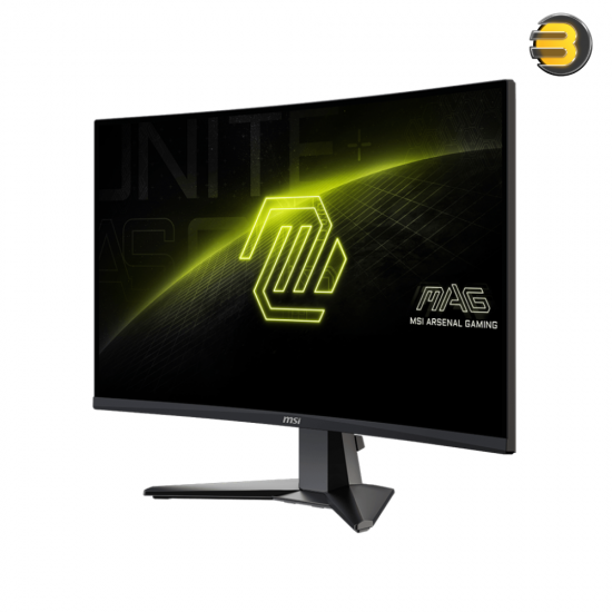 MSI MAG 276CXF – 27 Inch FHD 280Hz Curved Rapid VA Gaming Monitor, 1500R, 300 nits, 4000:1, 0.5ms, HDR Ready, Adaptive-Sync, DP 1.4a & 2x HDMI 2.0b, Frameless, Anti-Glare