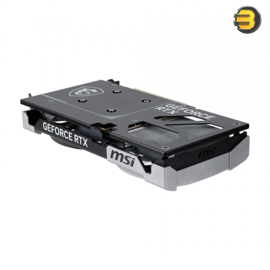 MSI GeForce RTX 5060 Ti 16G VENTUS 2X PLUS Graphics Card — NVIDIA Blackwell Architecture, 4608 CUDA Cores, 16GB GDDR7 128-bit Memory at 28 Gbps, Boost Clock up to 2617 MHz, PCIe Gen 5 x16 (x8), Dual-Fan STORMFORCE Cooling, 3x DisplayPort 2.1b, 1x HDMI 2.1