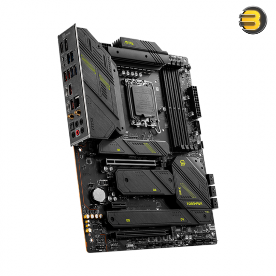 MSI MAG Z790 TOMAHAWK MAX WIFI LGA 1700 DDR5 — ATX 8x SATA 6G 4x M.2 Wi-Fi 7 Bluetooth 2.5Gbps LAN Motherboard