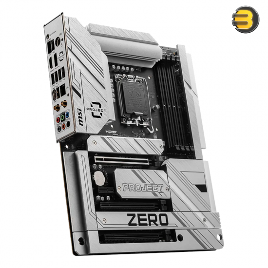 MSI Z790 PROJECT ZERO ATX motherboard with back-connect design, DDR5 support, Wi-Fi 7 and PCIe 5.0