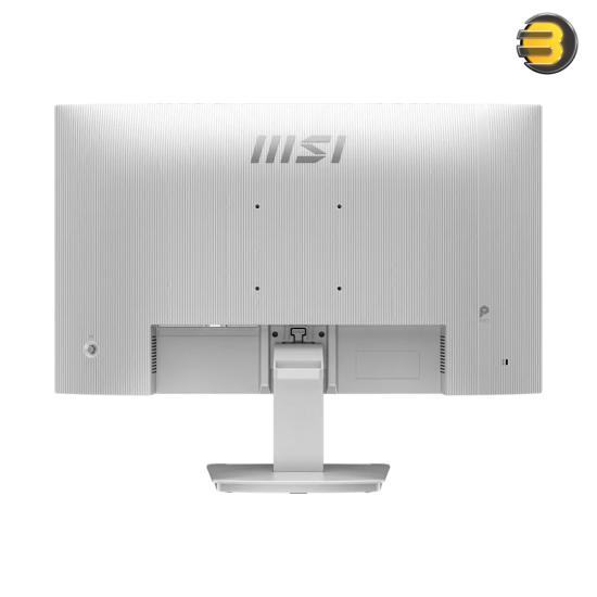 MSI PRO MP273W E14A 27 inch FHD IPS monitor with ergonomic stand and built-in speakers