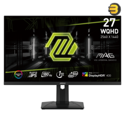 MSI MAG 274QRF QD E2 — 27-inch QHD 2560 x 1440 Computer Monitor, 180Hz, HDMI, 1ms, Black