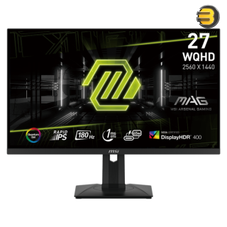 MSI MAG 274QRF QD E2 — 27-inch QHD 2560 x 1440 Computer Monitor, 180Hz, HDMI, 1ms, Black MSI MAG 274QRF QD E2 — 27-inch QHD 2560 x 1440 Computer Monitor, 180Hz, HDMI, 1ms, Black