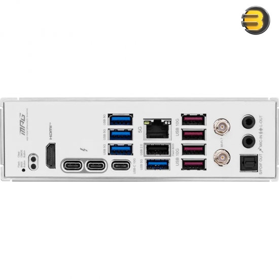 MSI MPG Z890 EDGE TI WIFI ATX motherboard with DDR5 support, Wi-Fi 7, PCIe 5.0 and 5G LAN