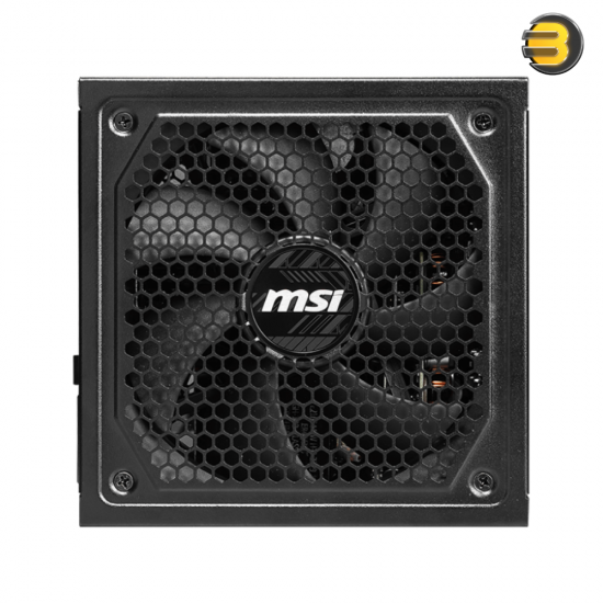 MSI MAG A1000GL PCIE5 1000W Power Supply — 80 PLUS Gold Certified, Fully Modular ATX 3.1 PSU, Single +12V Rail, 135mm Fluid Dynamic Bearing Fan, PCIe 5.1 16-Pin (600W) Connector, 4x PCIe 6+2 Pin, 12x SATA Power Connectors, Advanced Protection