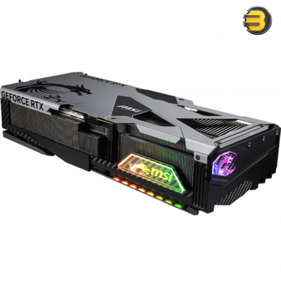 MSI GeForce RTX™ 5090 32G VANGUARD SOC Graphics Card — Powered by NVIDIA Blackwell Architecture and DLSS 4, 32GB GDDR7 Memory, Core Clock 2527 MHz, Boost Clock 2512 MHz, HYPER FROZR Thermal Design, STORMFORCE Fan, Dual BIOS, PCIe 5.0, 4-Year Warranty MSI GeForce RTX™ 5090 32G VANGUARD SOC Graphics Card — Powered by NVIDIA Blackwell Architecture and DLSS 4, 32GB GDDR7 Memory, Core Clock 2527 MHz, Boost Clock 2512 MHz, HYPER FROZR Thermal Design, STORMFORCE Fan, Dual BIOS, PCIe 5.0, 4-Year Warranty