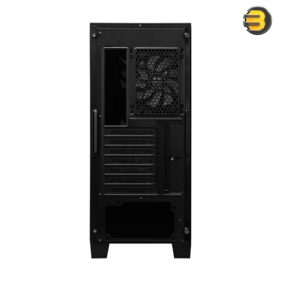 MSI MAG FORGE 120A AIRFLOW Mid-Tower PC Case — Supports ATX/Micro-ATX/Mini-ITX, Mesh Front Panel, 6 Pre-installed ARGB Fans (3 Front, 2 Top, 1 Rear), USB 3.2 Gen 1 x2, Tempered Glass Side Panel, 330mm Max GPU, 160mm CPU Cooler Height, 7 Expansion Slots MSI MAG FORGE 120A AIRFLOW Mid-Tower PC Case — Supports ATX/Micro-ATX/Mini-ITX, Mesh Front Panel, 6 Pre-installed ARGB Fans (3 Front, 2 Top, 1 Rear), USB 3.2 Gen 1 x2, Tempered Glass Side Panel, 330mm Max GPU, 160mm CPU Cooler Height, 7 Expansion Slots