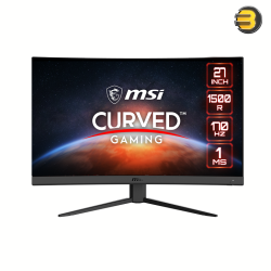 MSI G27CQ4 E2 Curved Gaming LCD Monitor — 27 Inch Wqhd(2560 X 1440Px) -170Hz Refresh Rate,1Ms Response Time - AMD Freesync Premium Technology - Anti Glare,Low Blue Light,HDR Ready - Vesa Mount
