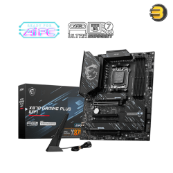 MSI X870 GAMING PLUS WIFI Motherboard – AMD Ryzen™ 9000/8000/7000 Series, DDR5 up to 8200+ MT/s (OC), 14+2+1 Power Design, Frozr Guard Cooling, PCIe 5.0, USB4, Wi-Fi 7, 5G LAN, Audio Boost, and EZ DIY Features for Ultimate Gaming Performance
