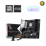 MSI PRO B840M-P WIFI6E M-ATX AM5 Motherboard AMD B840 Chipset — Supports Ryzen 7000/8000/9000 Series, DDR5 up to 8000MHz (OC), Wi-Fi 6E, 2.5G LAN, USB 3.2 Gen2 Type-C & Type-A, HDMI 2.1, Robust Power Delivery, Advanced Cooling, Versatile Connectivity