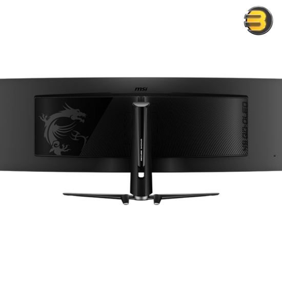 MSI MPG 491CQP QD-OLED, 49 Curved OLED Gaming Monitor, 5120 x 1440 (DQHD), OLED 0.03ms response time, 144Hz, True Black HDR 400, HDMI, DP Port, USB Type C, Tilt, Height