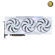 MSI GeForce RTX 5070 Ti 16G GAMING TRIO OC WHITE — 8960 CUDA Cores, 16GB GDDR7, 256-bit Memory Bus, 28 Gbps Memory Speed, 2580 MHz Boost Clock, PCIe Gen 5, Triple Axial Fans, 2.5 Slot Cooling, HDMI 2.1b, DisplayPort 2.1b, Overclocked Edition