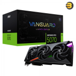 MSI GeForce RTX™ 5070 12G VANGUARD SOC LAUNCH EDITION – NVIDIA Blackwell Architecture, DLSS 4, HYPER FROZR Thermal Design, Advanced Vapor Chamber, Dual BIOS, and Metal Backplate for Ultimate Performance and Cooling Efficiency