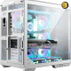 MSI MAG PANO 100L PZ White Mid-Tower Case — ABS/SPCC, 270° Panoramic Glass, ATX/mATX/ITX Support (Regular & Back-Connect), GPU up to 380mm, CPU Cooler 166mm, USB 3.2 Gen2x2 Type-C, 8 Slots, 3x 120/140mm Top Fans, 2x 2.5"/3.5" Bays MSI MAG PANO 100L PZ White Mid-Tower Case — ABS/SPCC, 270° Panoramic Glass, ATX/mATX/ITX Support (Regular & Back-Connect), GPU up to 380mm, CPU Cooler 166mm, USB 3.2 Gen2x2 Type-C, 8 Slots, 3x 120/140mm Top Fans, 2x 2.5"/3.5" Bays