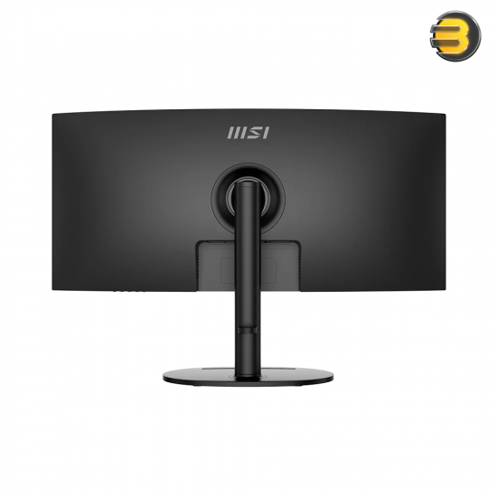 MSI Modern MD342CQP 34 inch UWQHD curved monitor with USB-C connectivity and ergonomic stand