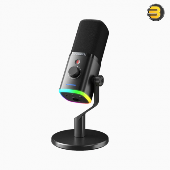 MAONO PD100X Dynamic USB/XLR Gaming Microphone – RGB Lighting, Cardioid Pattern, 48kHz/24-Bit MAONO PD100X Dynamic USB/XLR Gaming Microphone – RGB Lighting, Cardioid Pattern, 48kHz/24-Bit