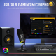MAONO PD100X Dynamic USB/XLR Gaming Microphone – RGB Lighting, Cardioid Pattern, 48kHz/24-Bit MAONO PD100X Dynamic USB/XLR Gaming Microphone – RGB Lighting, Cardioid Pattern, 48kHz/24-Bit