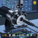 MAONO PD200X USB/XLR Dynamic Microphone – Cardioid Pattern, 24-Bit/48kHz, Metal Build, Multi-Connector Support MAONO PD200X USB/XLR Dynamic Microphone – Cardioid Pattern, 24-Bit/48kHz, Metal Build, Multi-Connector Support
