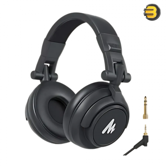 MAONO AU-MH601 Closed-Back Dynamic Headphones – 50mm Drivers, 20Hz–20kHz Frequency Range, 3.5mm & 6.35mm Connectivity MAONO AU-MH601 Closed-Back Dynamic Headphones – 50mm Drivers, 20Hz–20kHz Frequency Range, 3.5mm & 6.35mm Connectivity