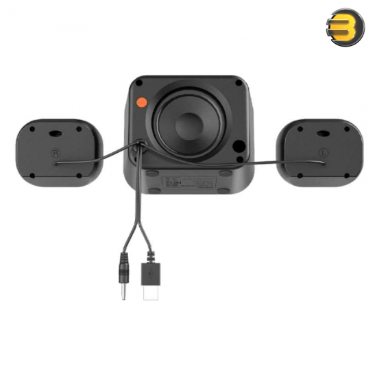 Meetion SP2110 2.1 Bluetooth Speaker with Subwoofer USB Powered Meetion SP2110 2.1 Bluetooth desktop speaker with subwoofer and dual satellite speakers