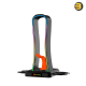 Meetion U002 RGB Gaming Headset Stand – 4 USB Ports & Mouse Bungee