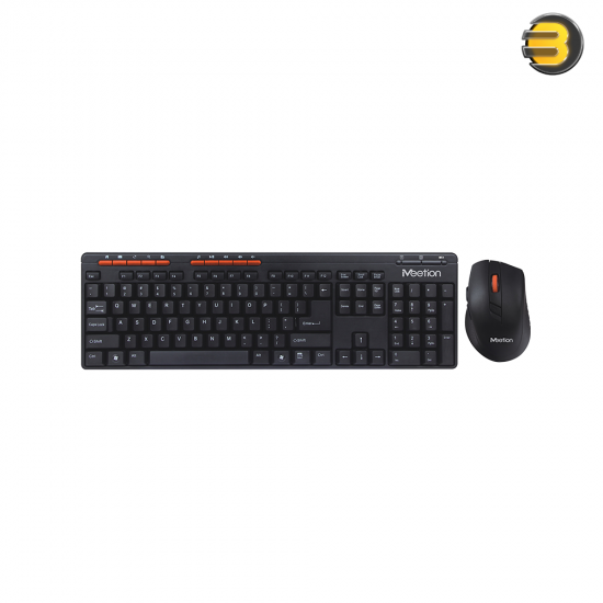 Meetion M4100 Wireless Keyboard & Mouse Combo – Ergonomic & Quiet Meetion M4100 Wireless Keyboard & Mouse Combo – Ergonomic & Quiet
