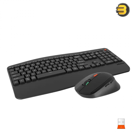 Meetion Director A Ergonomic Keyboard & Mouse Combo – Dual-Mode & Silent