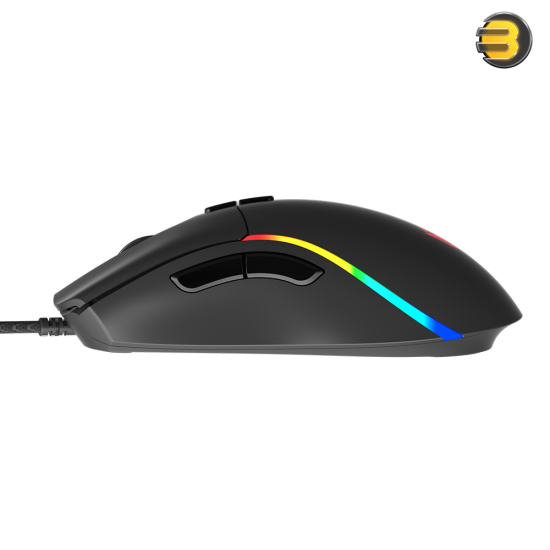 Meetion GM19 RGB Gaming Mouse – 12,000 DPI Optical Sensor, 16.8M Customizable RGB, Braided Cable, Ergonomic Design with Replaceable Pads, Plug & Play Meetion GM19 RGB Gaming Mouse – 12,000 DPI Optical Sensor, 16.8M Customizable RGB, Braided Cable, Ergonomic Design with Replaceable Pads, Plug & Play