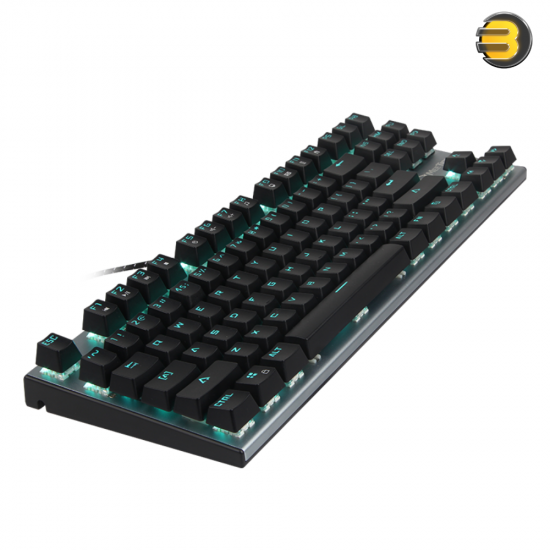 Meetion MK04TKL Arabic Mechanical Keyboard – RGB Backlit & Blue Switches