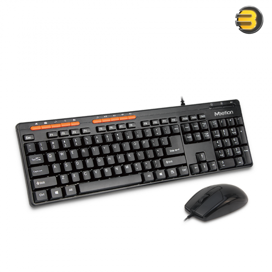 Meetion C105 Office Combo – Keyboard, Mouse, Speaker & Mouse Pad