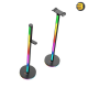 Meetion BK300 RGB headset stand with smart lighting towers and ambient LED lights
